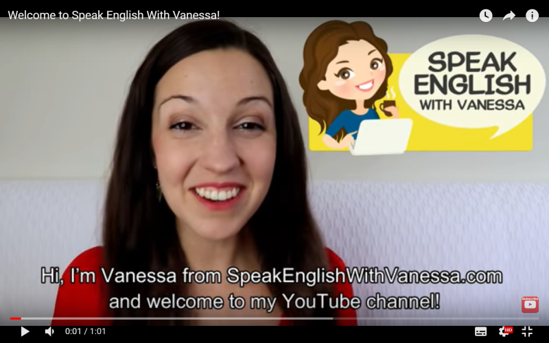 speak english with vanessa